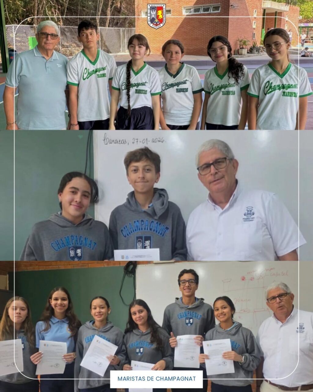 Instagram post from champagnatccs. This post is in position 1.