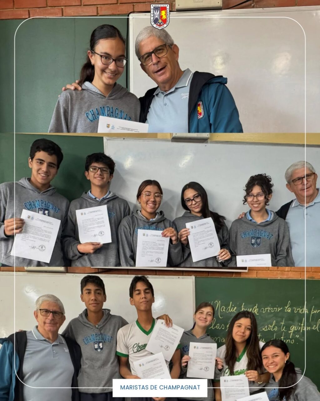 Instagram post from champagnatccs. This post is in position 2.